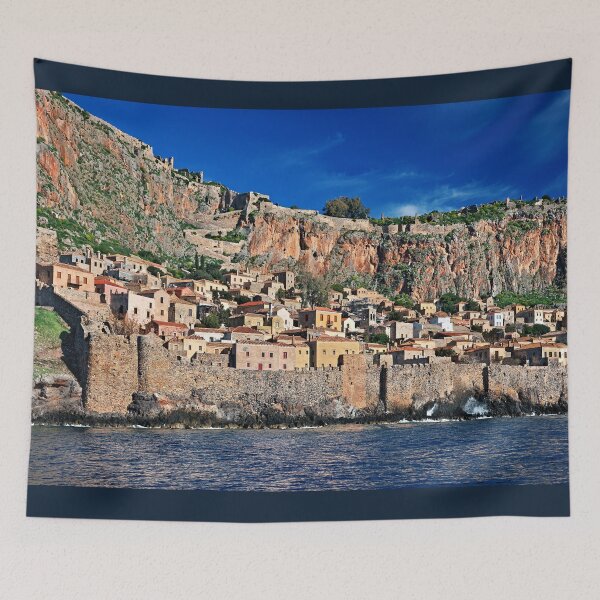 Item preview, The two castles of Monemvassia designed and sold by Hercules Milas.