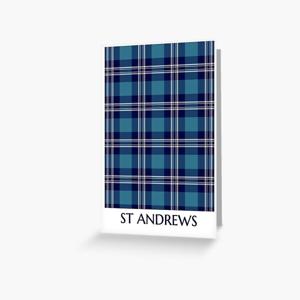 Aperçu de l'œuvre Tartan du district de St Andrews en Écosse créée et vendue par plaidwerx.
