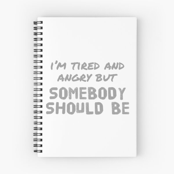 Item preview, Somebody Should Be (Grey) designed and sold by UnicornPeeps.