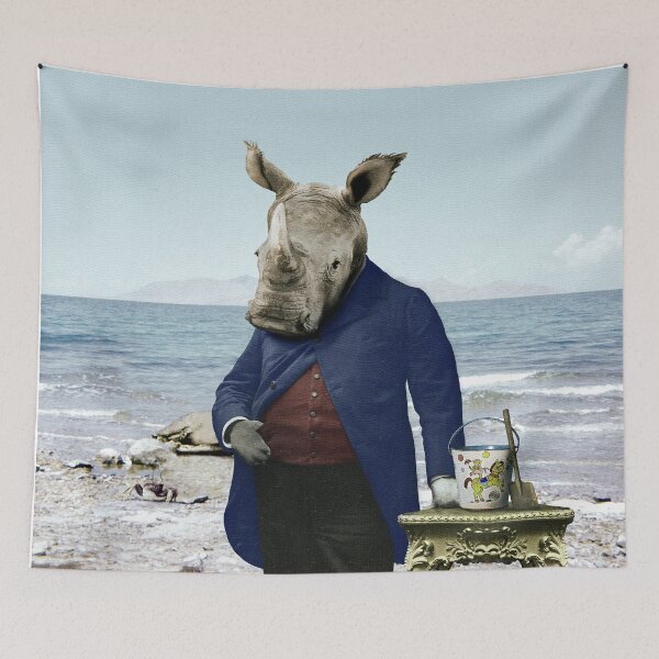 Item preview, Mr. Rhino's Day at the Beach designed and sold by PETER GROSS.