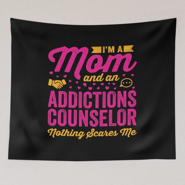 Item preview, I'm A Mom And An Addictions Counselor: Substance Abuse Funny Addiction Counselor Mother Gift designed and sold by Adexyl.