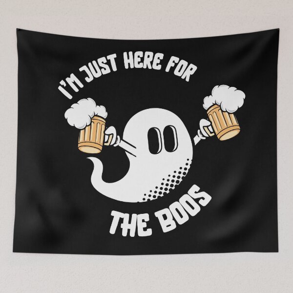 Item preview, I'm Just For The Boos - halloween October 31 designed and sold by retrippy.
