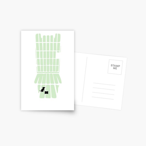 The Green Mile Graphic Design Postcard