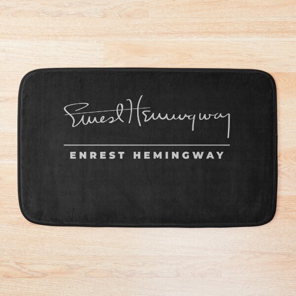 Item preview, Ernest Hemingway signature t-shirt designed and sold by CMYKStudio.