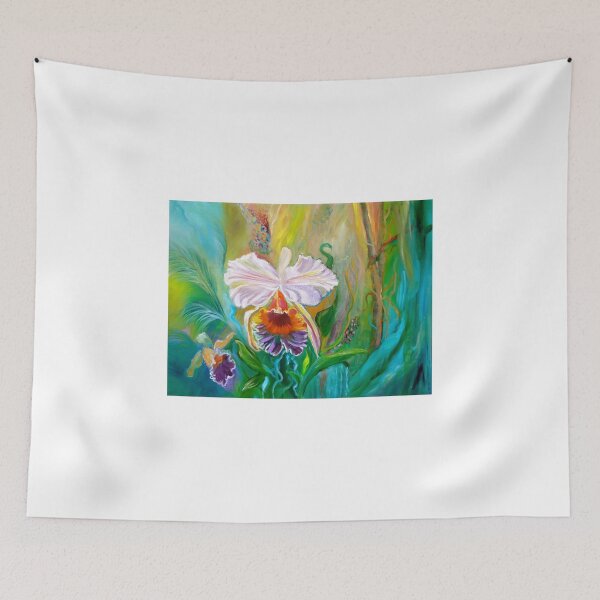 Item preview, White Jungle Orchid designed and sold by jennyleeandjim.