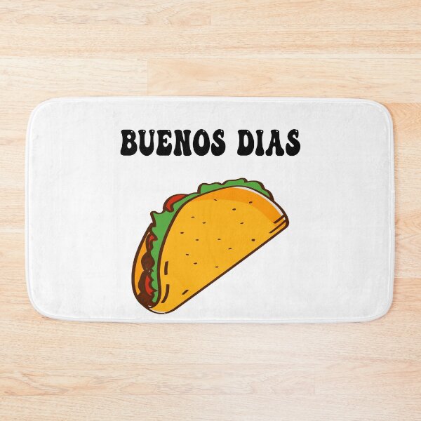 Item preview, funny tacos quote lovers,Buenos Dias Tacos designed and sold by BestTshirtArt.