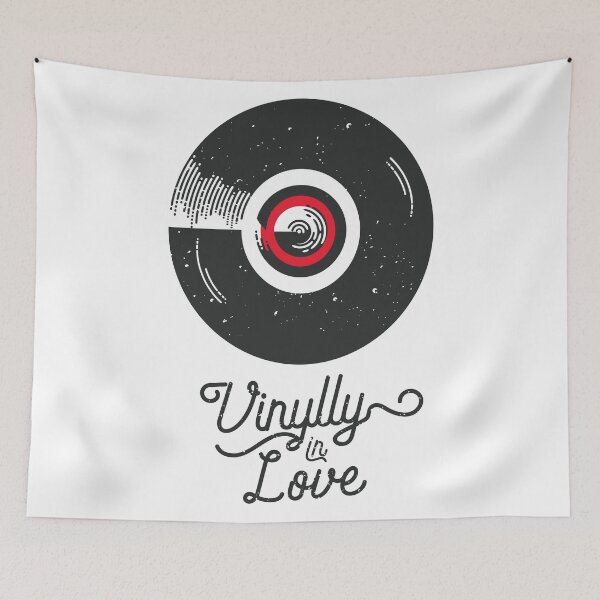 Item preview, Vinylly In Love - Vinyl Album Pun Shirt designed and sold by dustofwings.