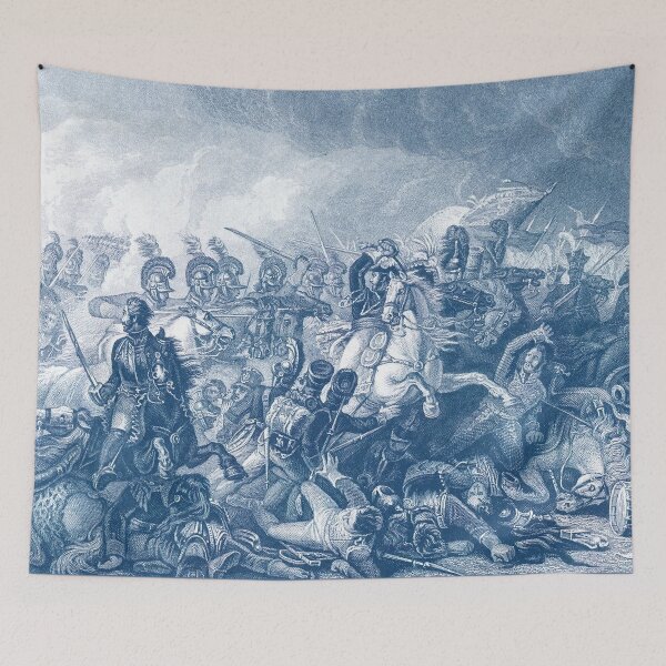 Item preview, Blue Chinoiserie - Wellington at Waterloo designed and sold by deusrex007.
