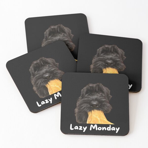 Item preview, Lazy Mondays for a Giant Schnauzer designed and sold by ThatSlyguy77.