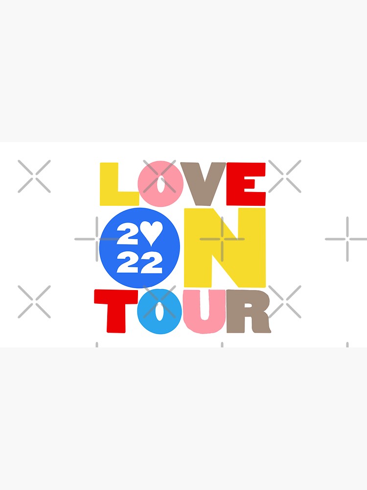 Gorra «Logotipo de Love on Tour 2022» de venya17 Redbubble