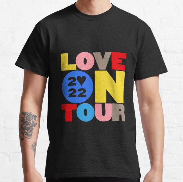 Logotipo de Love on Tour 2022 Camiseta clásica