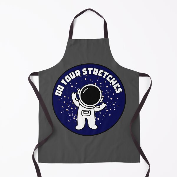 Item preview, Do Your Stretches Cute Astronaut Circle designed and sold by Pink Ribbon.