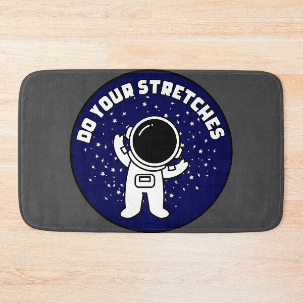 Item preview, Do Your Stretches Cute Astronaut Circle  designed and sold by Pink Ribbon.