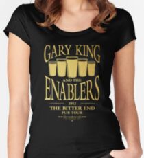 Gary King and the Enablers Women's Fitted Scoop T-Shirt