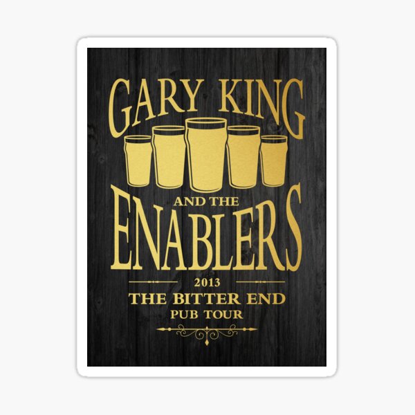 Item preview, Gary King and the Enablers designed and sold by byway.