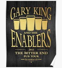 Gary King and the Enablers Poster
