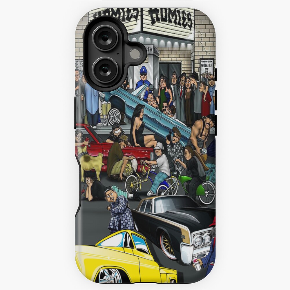 All My Homies iPhone Case (Clear×White) | allmy