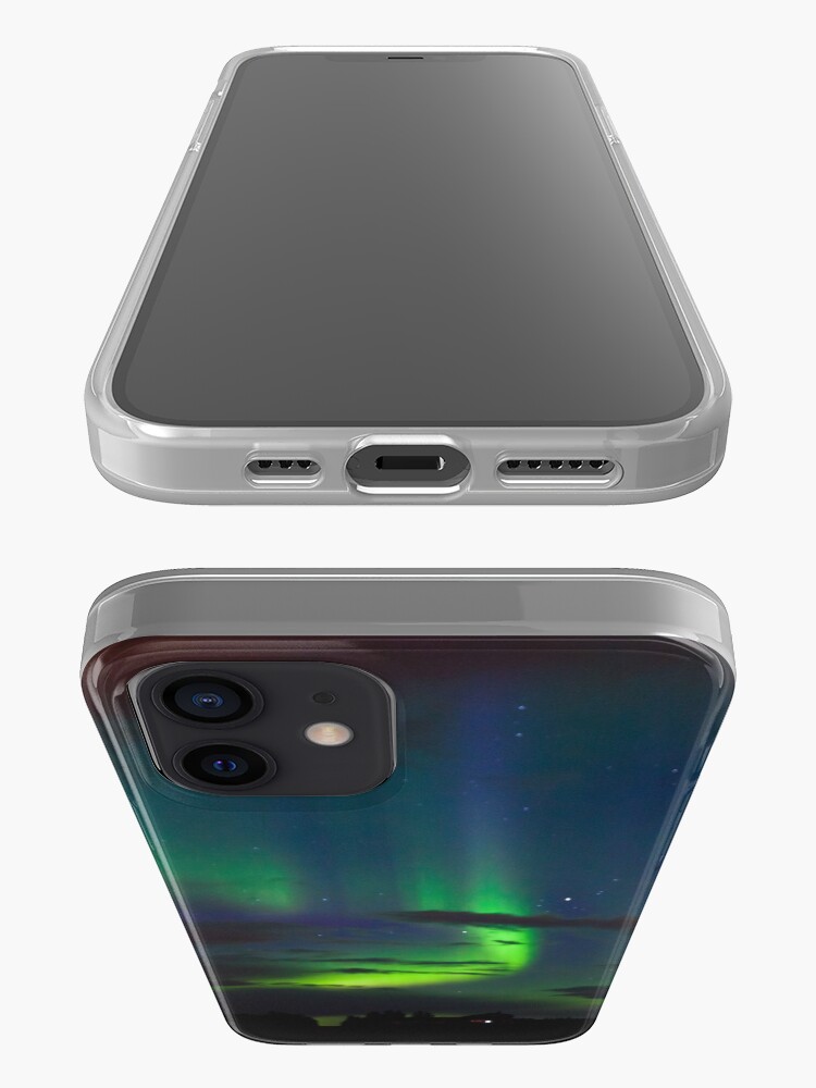 Alternate view of Edmonton Aurora Borealis iPhone Case & Cover