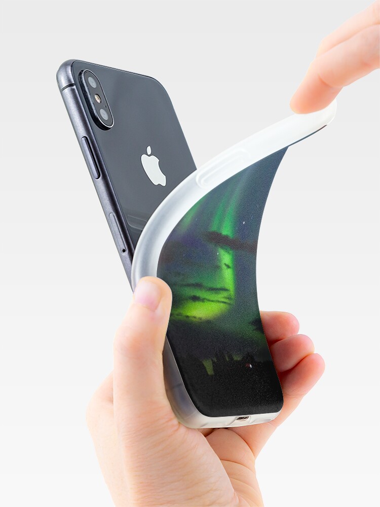 Alternate view of Edmonton Aurora Borealis iPhone Case & Cover
