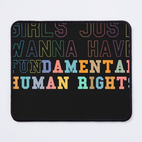 Item preview, WOMENS Just Want to Have Fundamental Human Rights designed and sold by kotsdesign.
