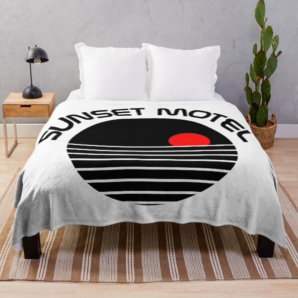 Item preview, Sunset motel drawing designed and sold by Blondiabshop.