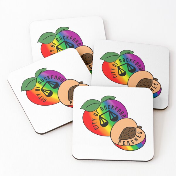 Item preview, Rockford Peaches LGBTQ Pride designed and sold by JustMissJenn.