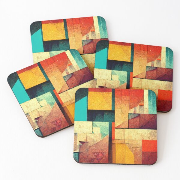 Item preview, Colorful Cubist Pattern [29] designed and sold by FreshAirShop.