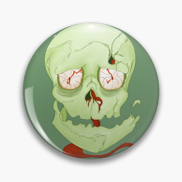 Item preview, Tired & Breaking Skull Design designed and sold by ScrubMommie.