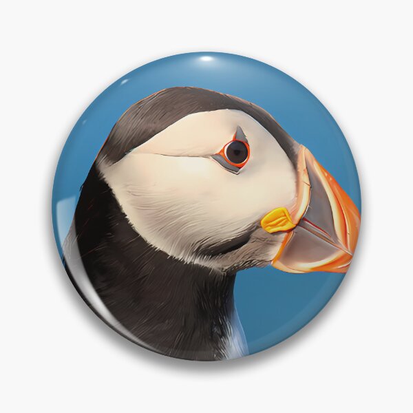 Item preview, Puffin illustration designed and sold by AlexSin.
