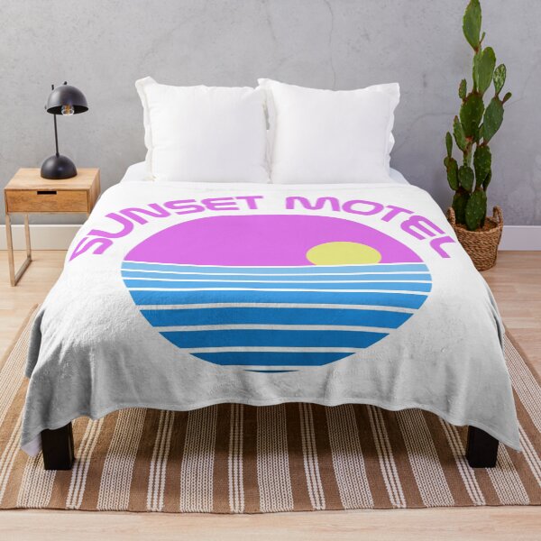 Item preview, Sunset motel drawing designed and sold by Blondiabshop.