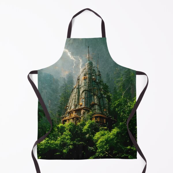 Item preview, Fantasy Art, Forest, Temple designed and sold by shokA Design.