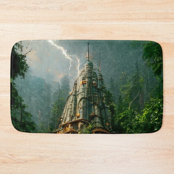 Item preview, Fantasy Art, Forest, Temple designed and sold by shokA Design.