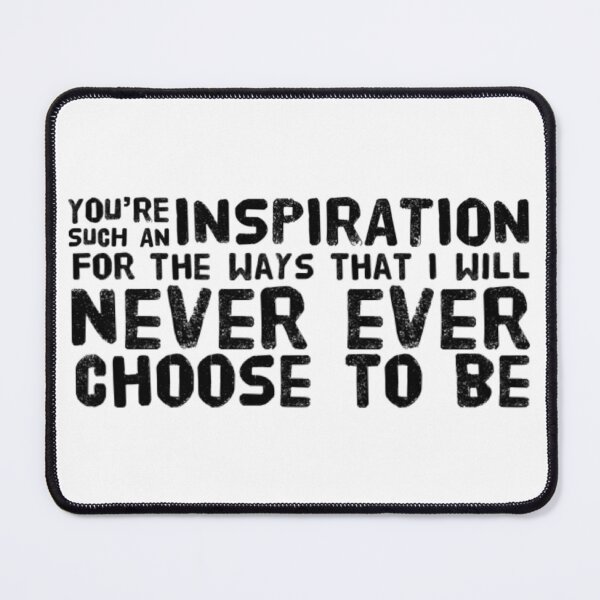 Item preview, Inspiration 1 (Black) designed and sold by UnicornPeeps.