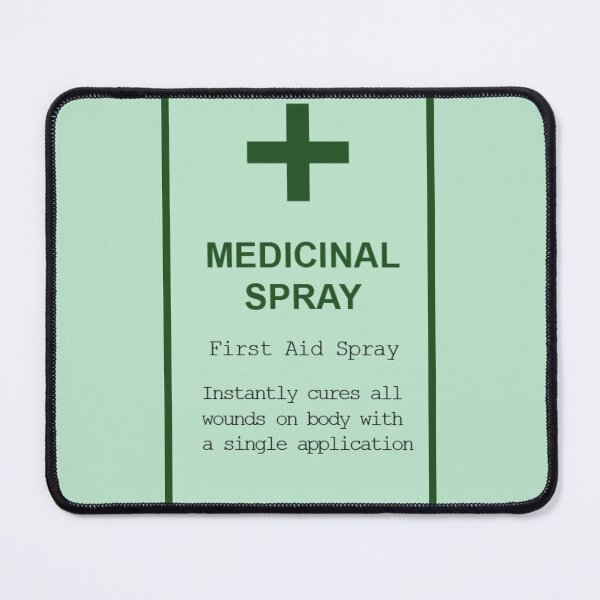 Item preview, Medical first aid spray label designed and sold by mr-serious-yt.