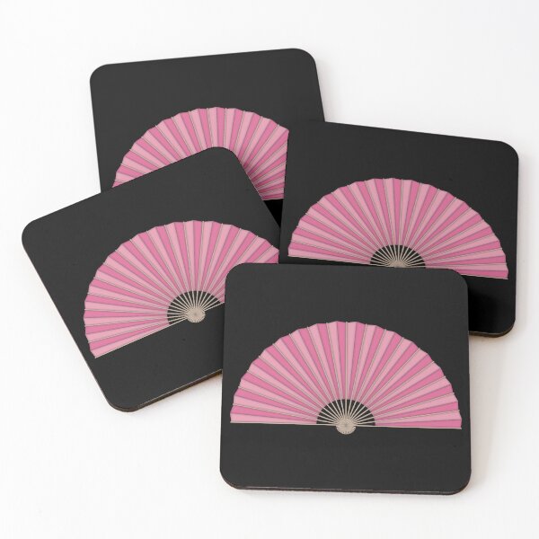 Item preview, Pink handheld folding fan designed and sold by MbyMorganK.