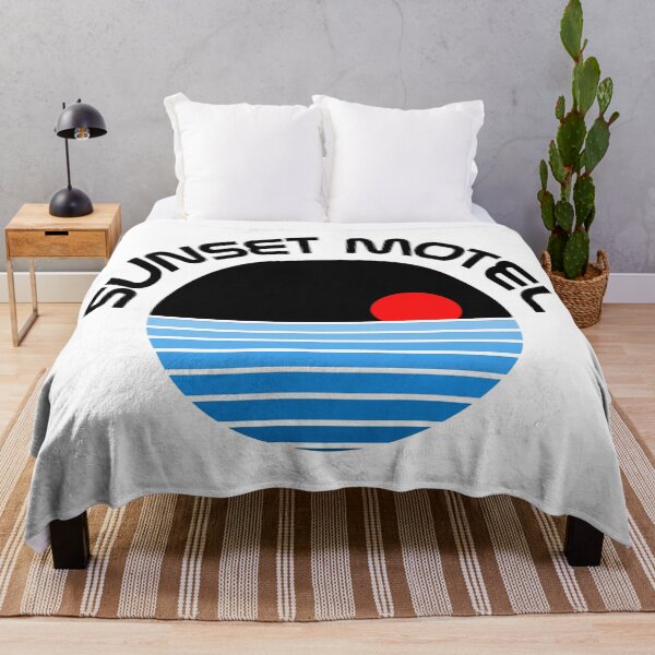 Item preview, Sunset motel drawing designed and sold by Blondiabshop.