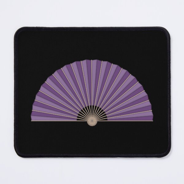 Item preview, Purple handheld folding fan designed and sold by MbyMorganK.