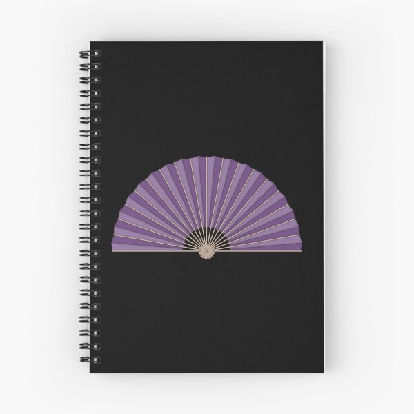 Item preview, Purple handheld folding fan designed and sold by MbyMorganK.