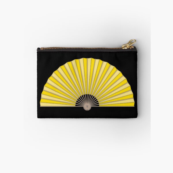 Item preview, Yellow handheld folding fan designed and sold by MbyMorganK.