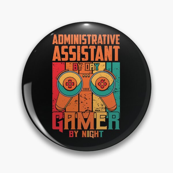 Artikelvorschau, Verwaltungsassistent bei Tag Gamer bei Nacht: Lustiges Verwaltungsassistent-Geschenk entworfen und verkauft von Adexyl.