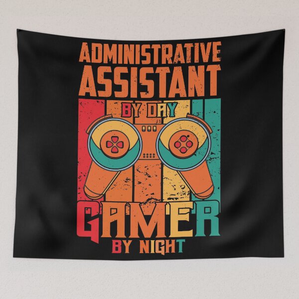 Item preview, Administrative Assistant By Day Gamer By Night: Funny Administrative Assistant Gift designed and sold by Adexyl.