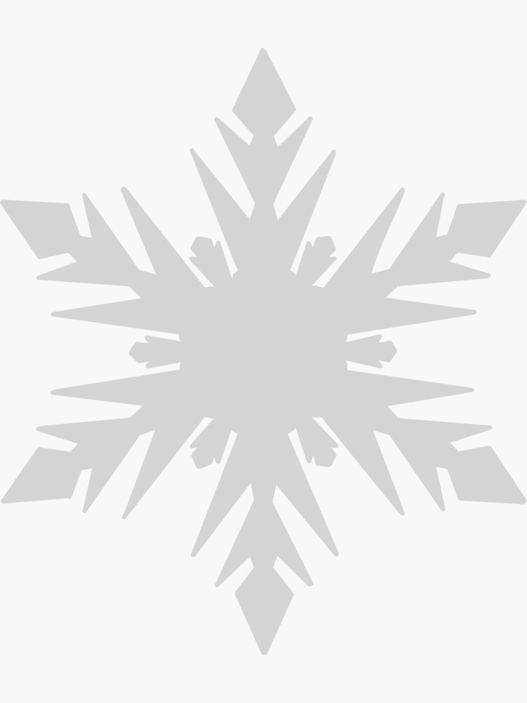 "frozen snowflake car decal" Sticker for Sale by ellnilsson4 Redbubble