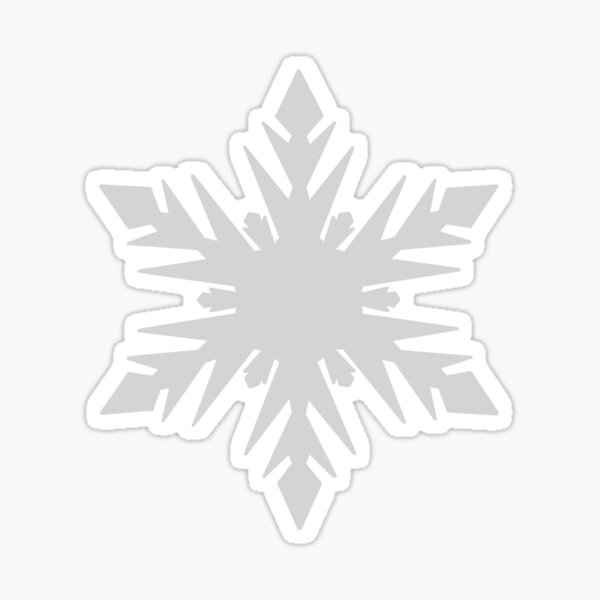 "frozen snowflake car decal" Sticker for Sale by ellnilsson4 Redbubble