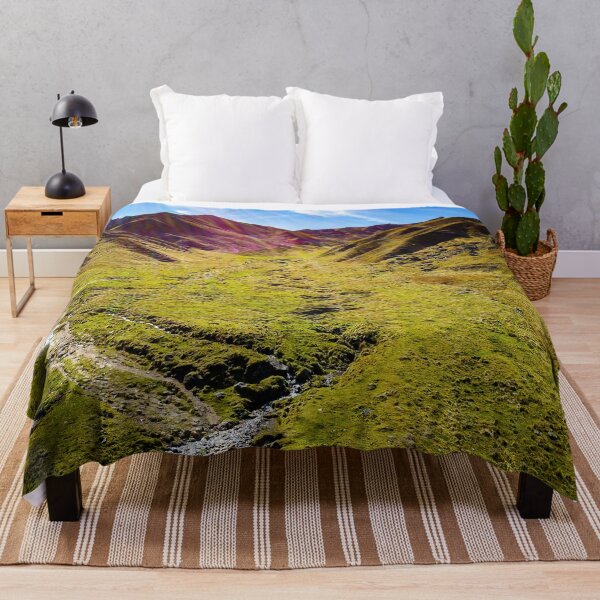 Item preview, Gorgeous Valley in the Mountains in Autumn Colors designed and sold by oneperception.