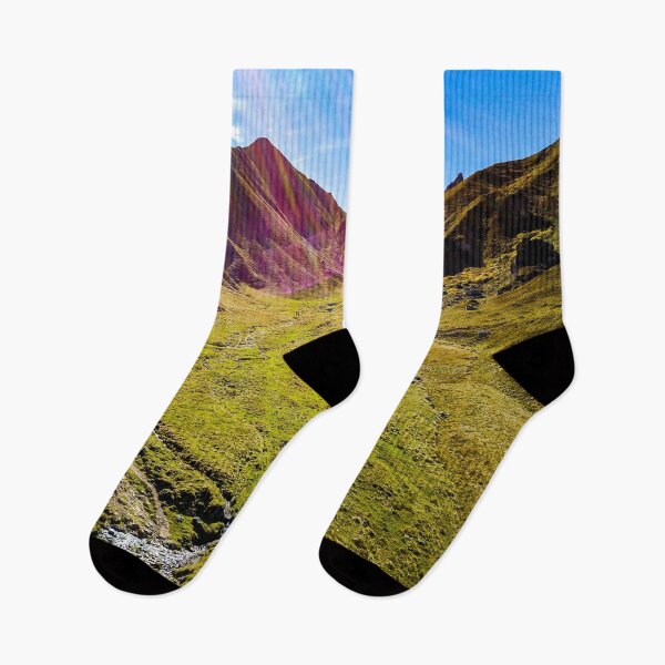 Item preview, Gorgeous Valley in the Mountains in Autumn Colors designed and sold by oneperception.