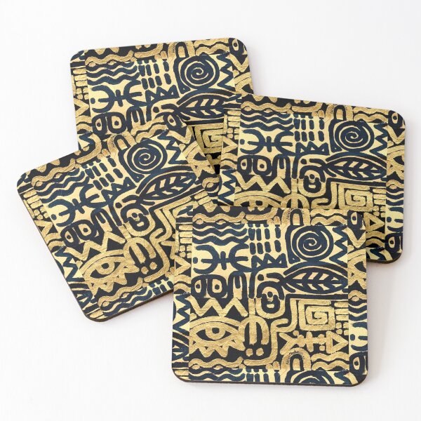 Item preview, BLACK ON GOLD SERIES designed and sold by ArtofAlabi.