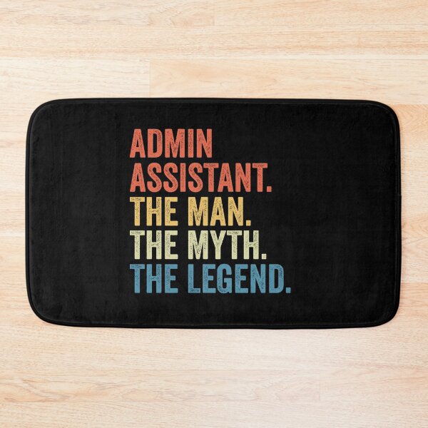 Item preview, Admin Assistant The Man The Myth The Legend: Funny Administrative Assistant Gift designed and sold by Adexyl.