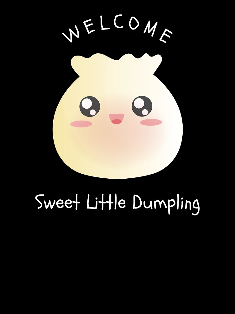 Cute Kawaii Anime Dumpling Shirt For Kids
