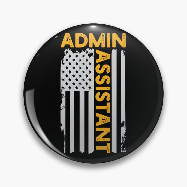 Artikelvorschau, Verwaltungsassistent USA-Flagge: Lustiges Verwaltungsassistent-Geschenk entworfen und verkauft von Adexyl.