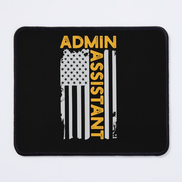 Item preview, Admin Assistant USA Flag: Funny Administrative Assistant Gift designed and sold by Adexyl.